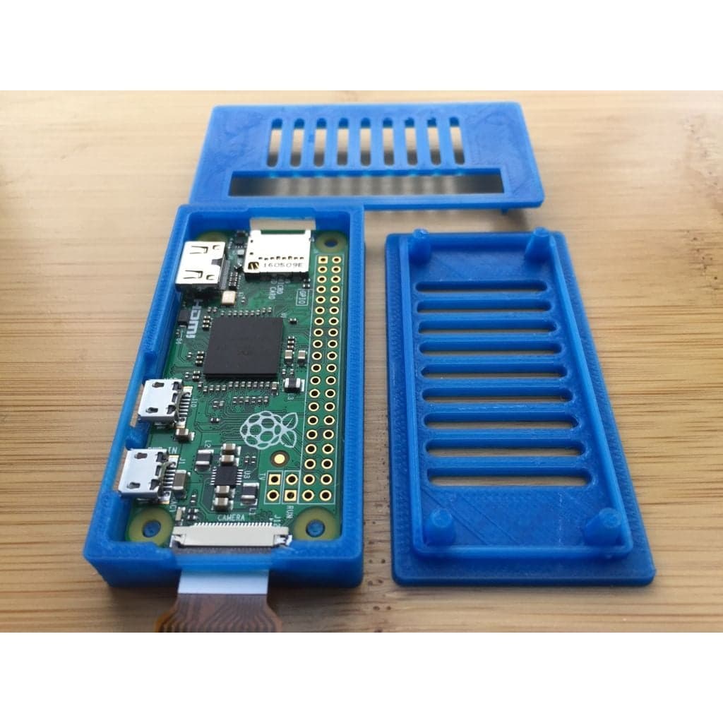 Корпус Raspberry Pi Zero / Zero 2 — защёлкивается, без винтов, со слотом под камеру