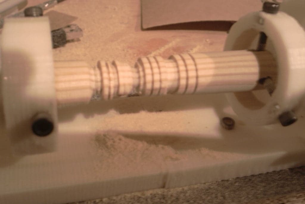Microlathe — параметрический токарный станок с возможностью печати