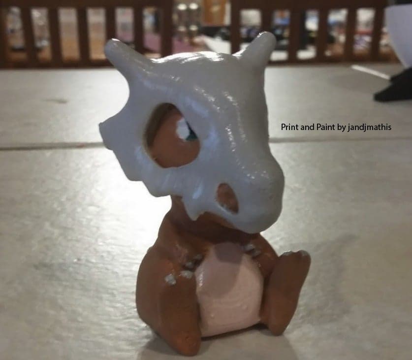 Милый покемон Cubone Trex