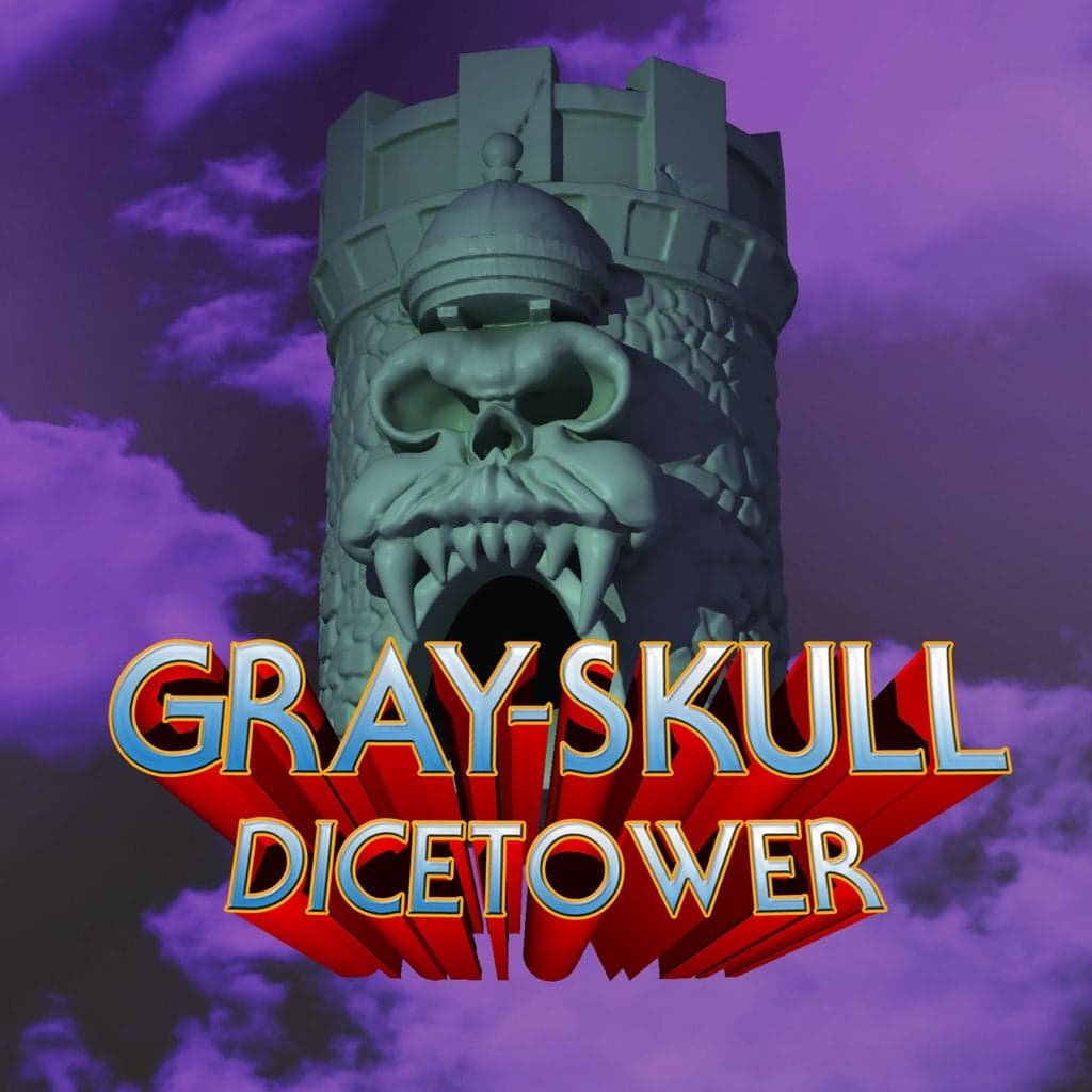 Башня для игры в кости GraySkull — в стиле He-Man