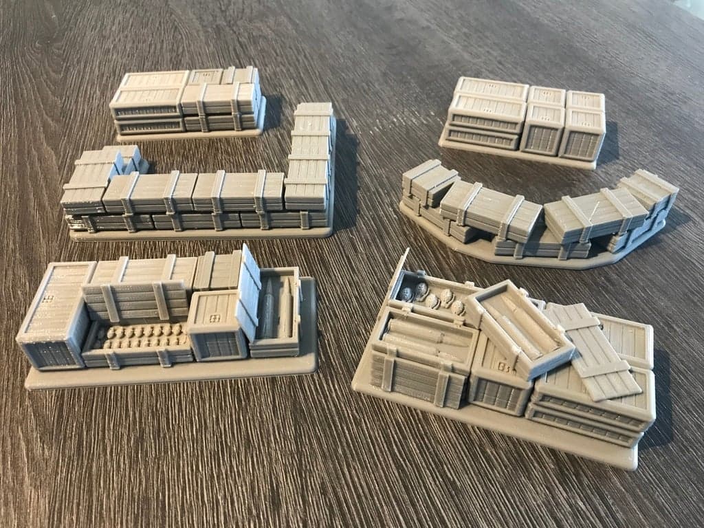 Совместимость с Wargaming — Местность — Ящики/Поддоны/Защитные сооружения