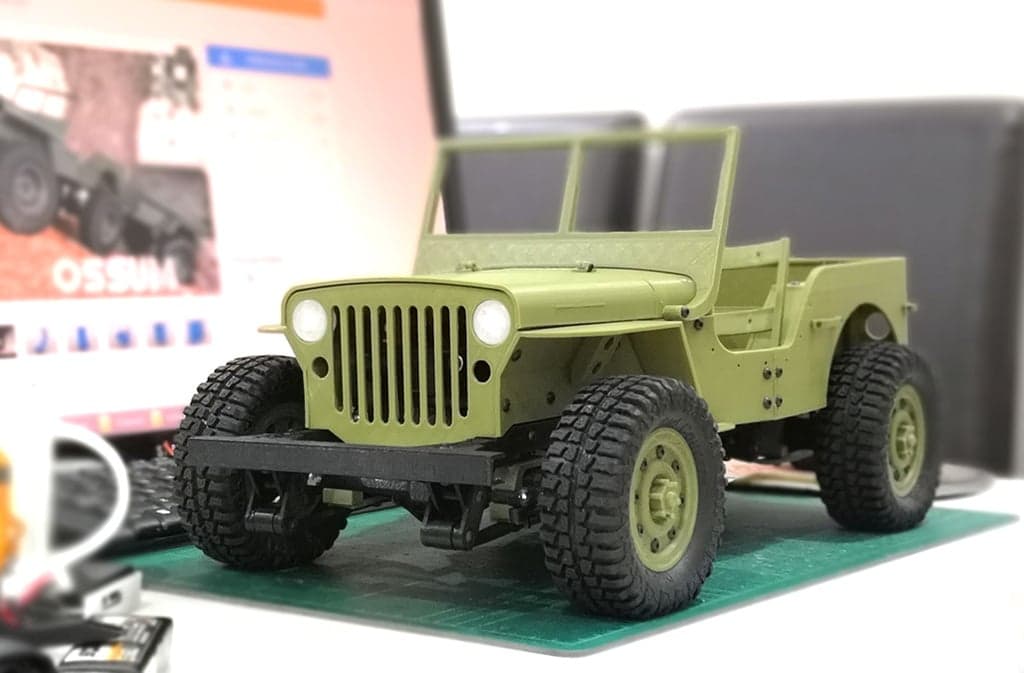 Детали для Jeep 133% Ossum, подходящие для RC 1/10