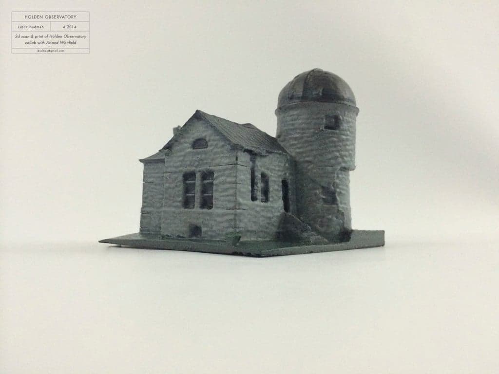 Обсерватория Холдена: 3D-сканирование полноразмерного здания!