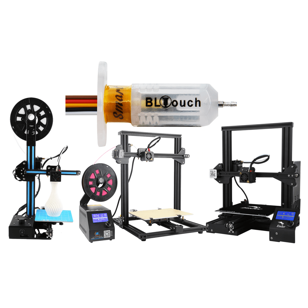 Обновлено полное руководство BLTouch/3DTouch для принтеров Creality (Cr-10/s, Ender 2, Ender 3) для автоматического выравнивания стола.