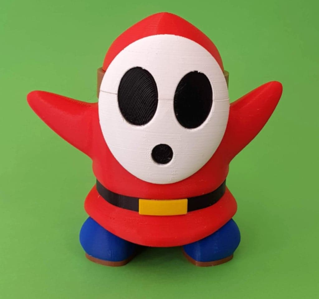 Застенчивый парень из игр Марио - Разноцветный