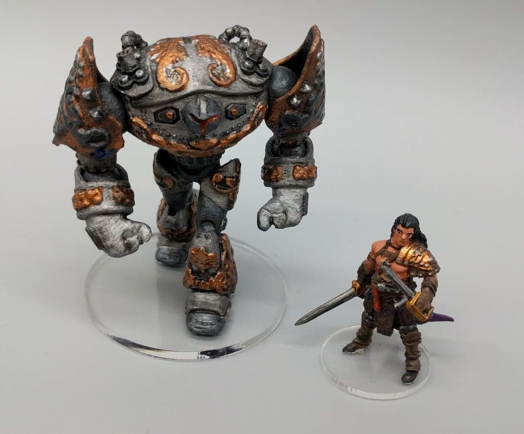 Dwarven Steam Golem (ремикс) — 28 мм Gaming