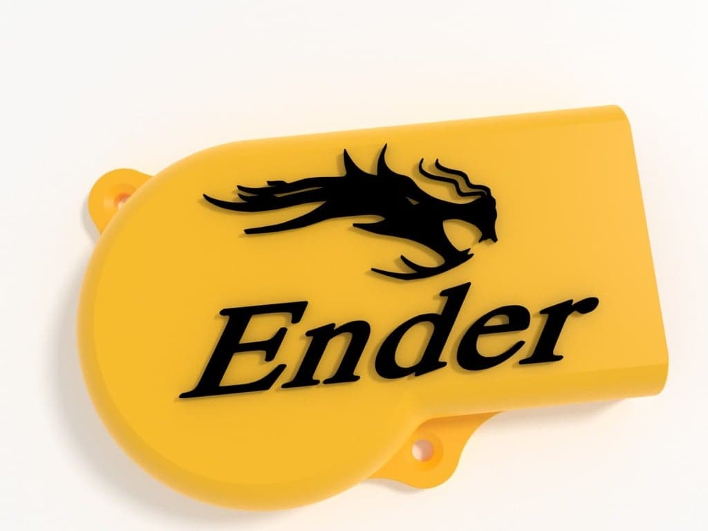 Кожухи глушителя вентилятора Ender 3 и Ender 3 Pro для блока питания