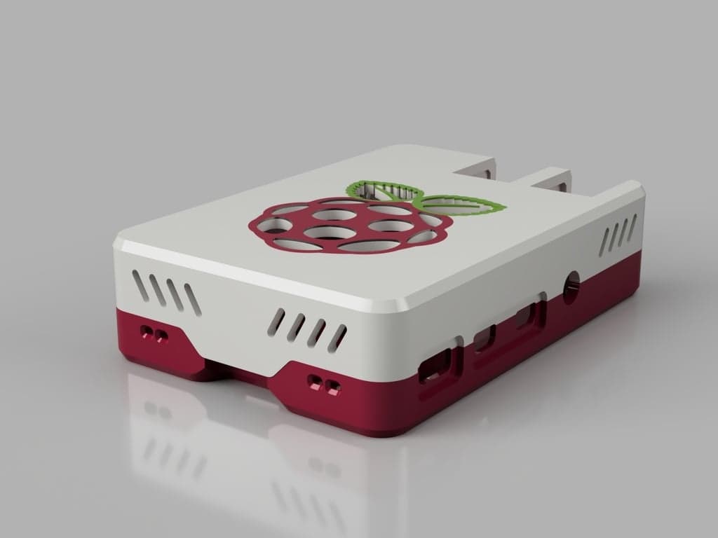 Настраиваемый чехол и подставки для Raspberry Pi 4 без винтов и защелкивающихся элементов Malolo
