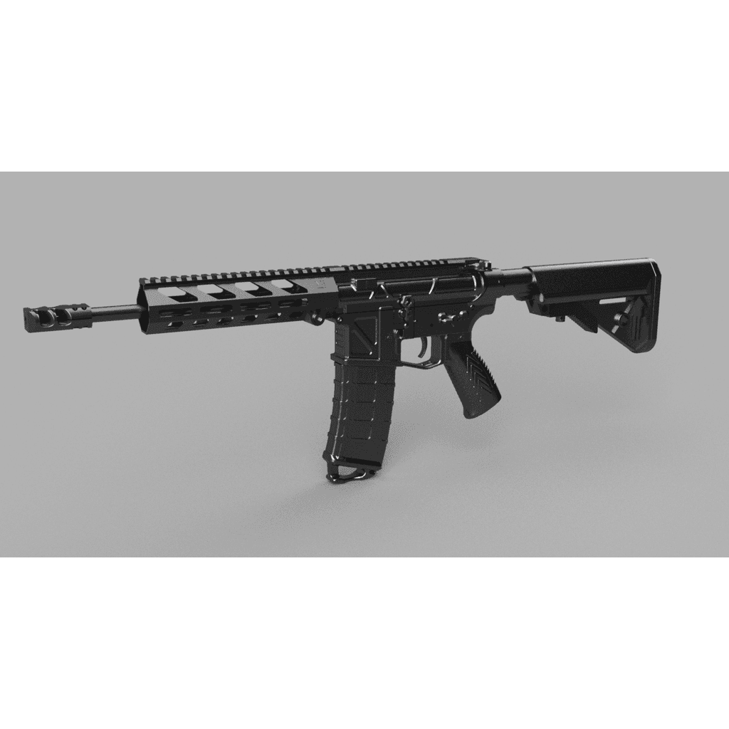 Для печати Airsoft AR15(PAAR15)Aeg Body набор(08.12.19)