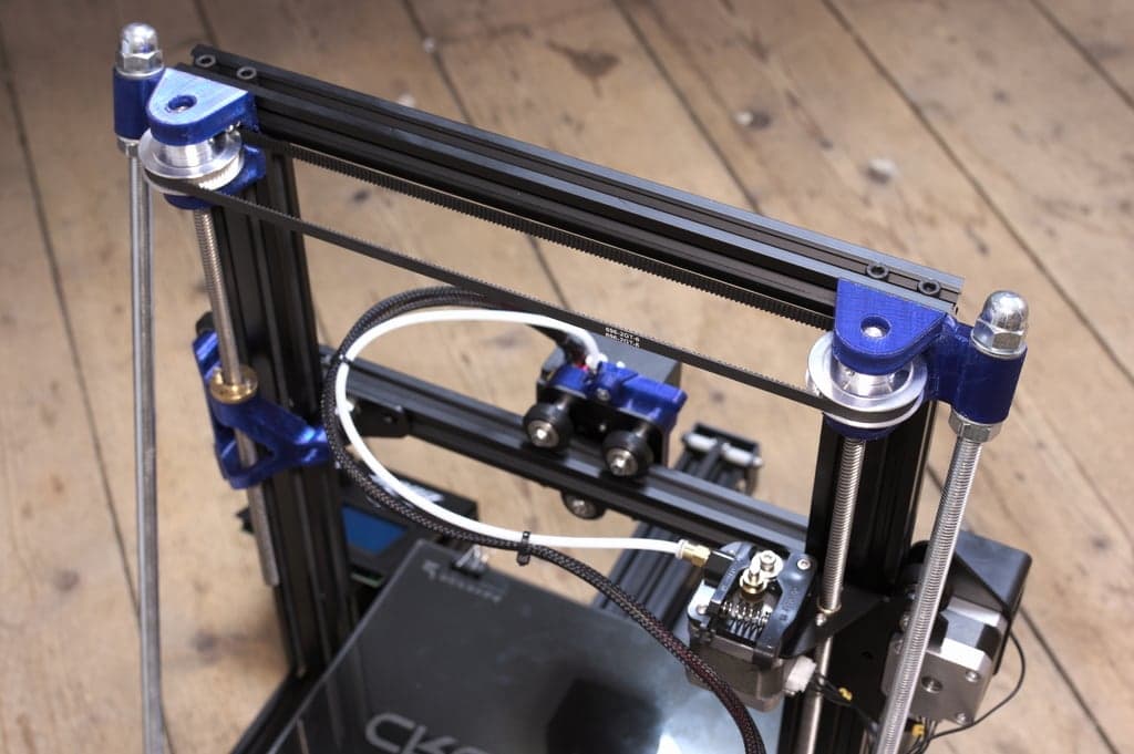 Ender 3, двойная ось Z с дополнительными распорками рамы