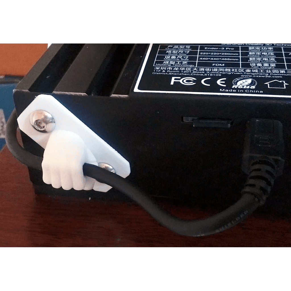 Держатель Usb-кабеля для экструдированной рамы Ender 3