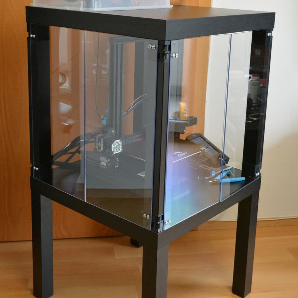 Корпус Ikea Lack для боковых панелей 50x50/25x50