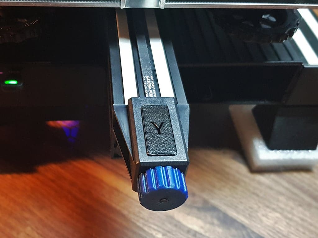 Крышки натяжителей ремня Ender 3 V2 — с вырезом XY или без текста