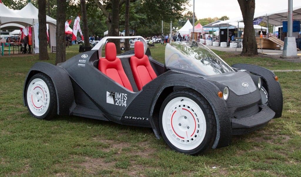 3D-печатный автомобиль Local Motors Strati