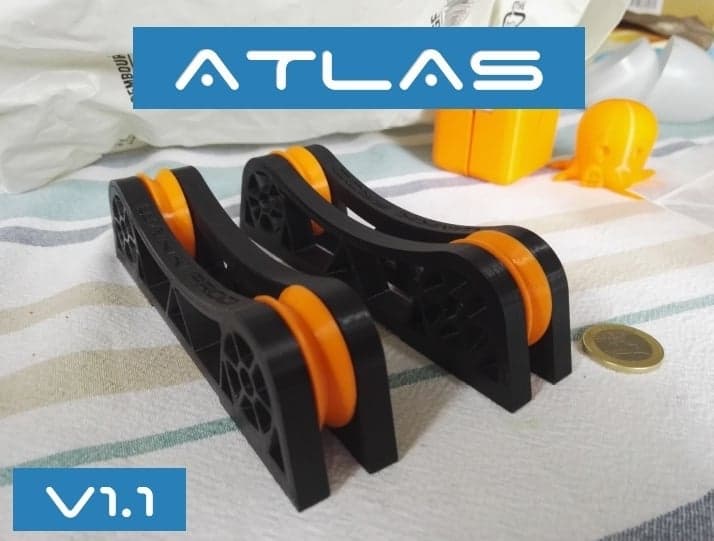 Atlas - Универсальный прочный катушкодержатель.