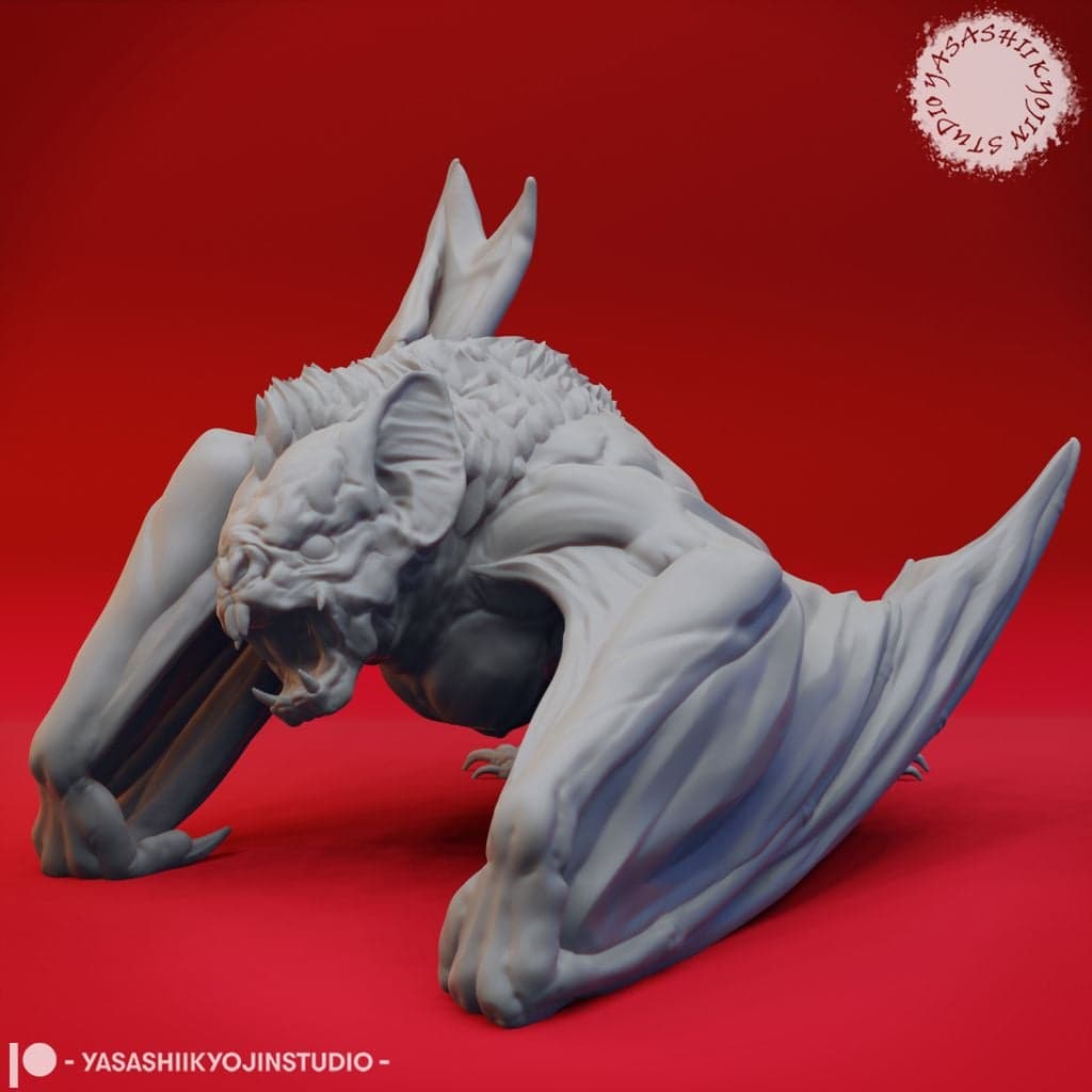 Dire Bat — настольная миниатюра