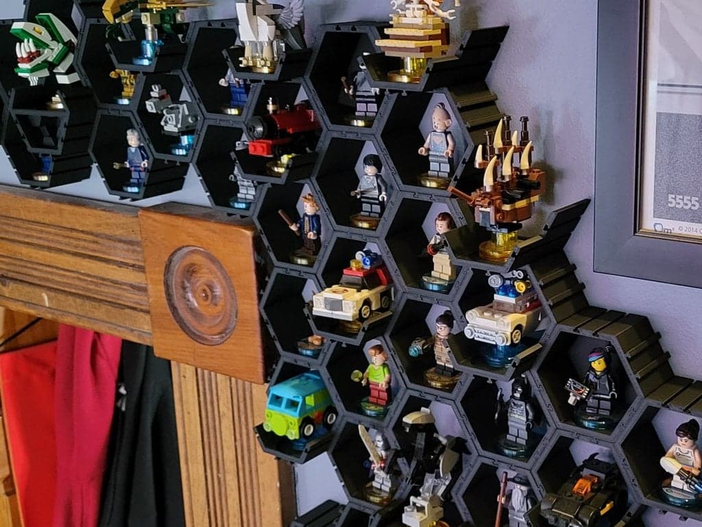 LEGO Dimensions Фигура Шестиугольная настенная витрина