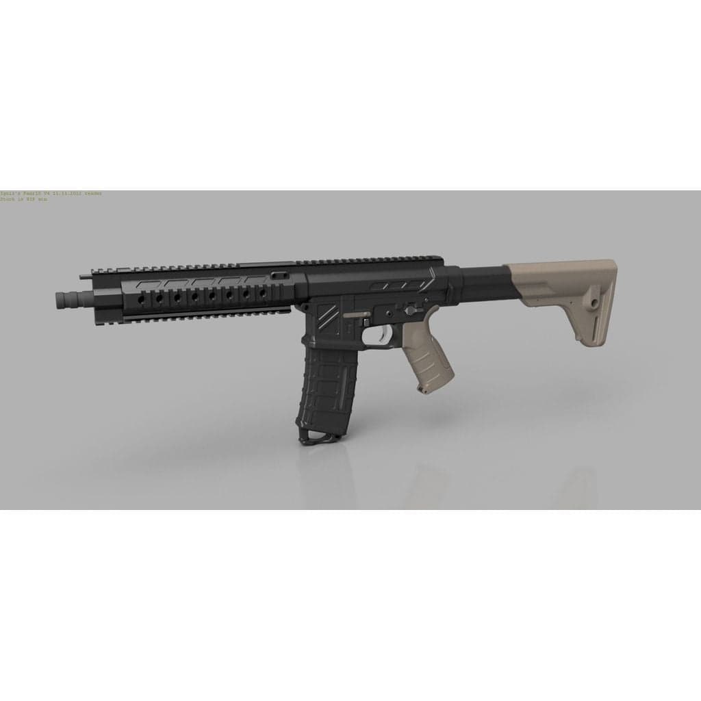 Распечатанный страйкбол Ar-15 gen4 (V4, он же Evo)
