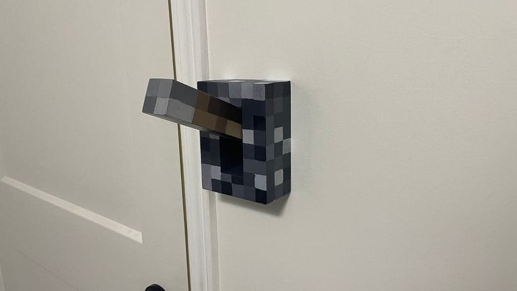 РЫЧАГ MINECRAFT ВЫКЛЮЧАТЕЛЬ СВЕТА
