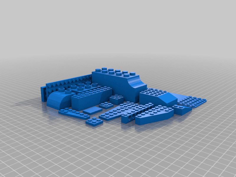 Настраиваемый кубик, совместимый с Lego