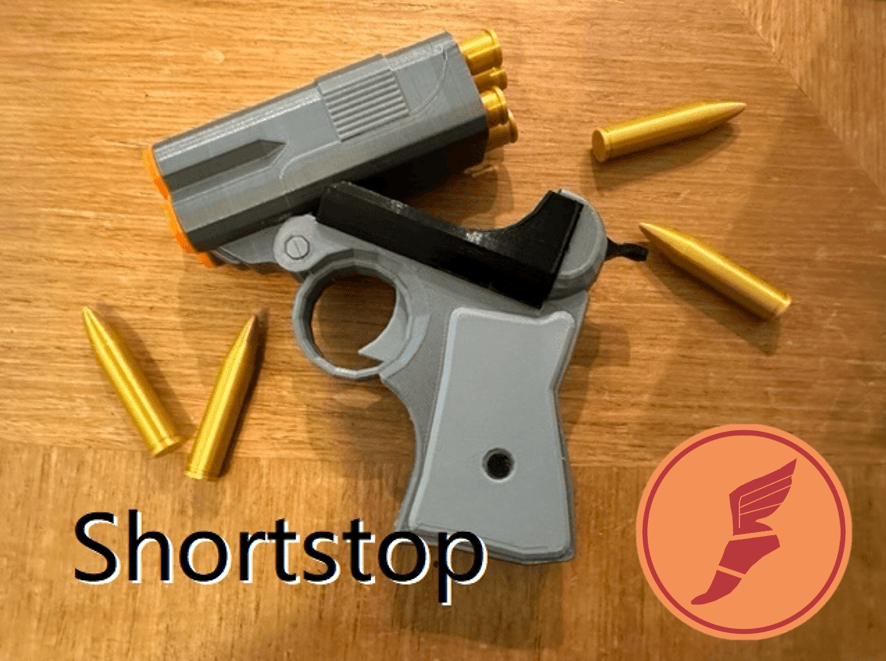 Shortstop — винтовочный пистолет TF2, напечатанный на 3D-принтере