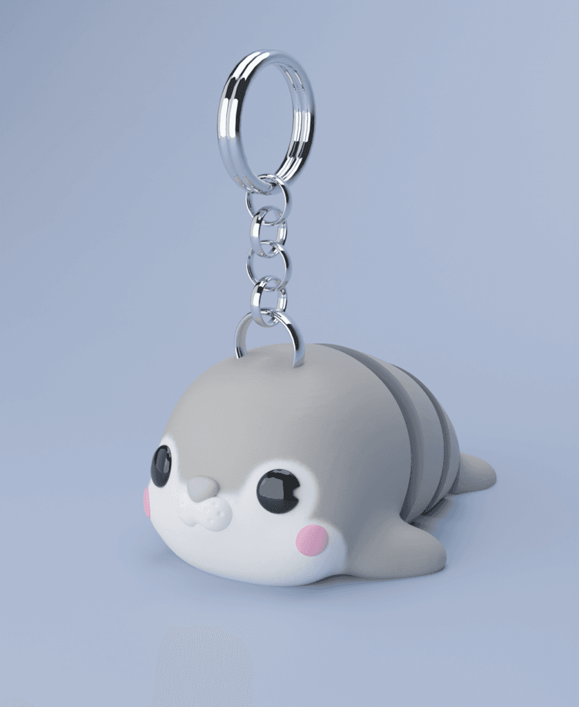 Брелок с 3D-печатью Flexi Seal