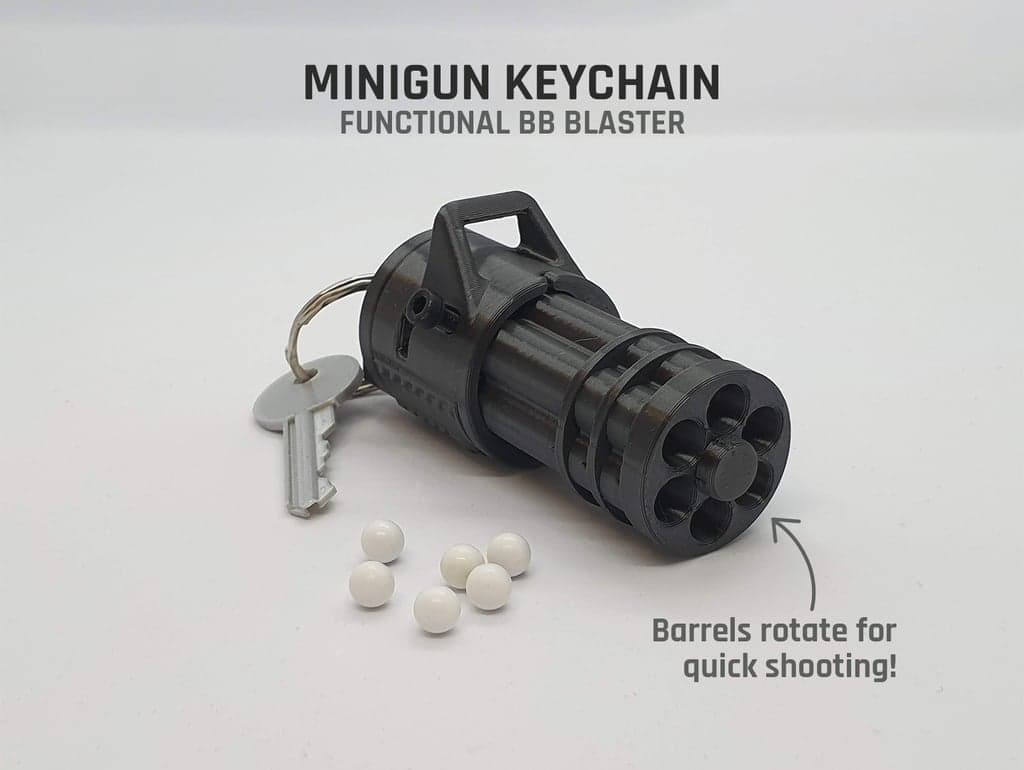 Брелок для минигана — функциональный Bb Blaster