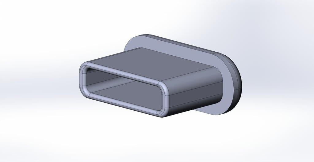 Пылезащитная заглушка USB Type-C
