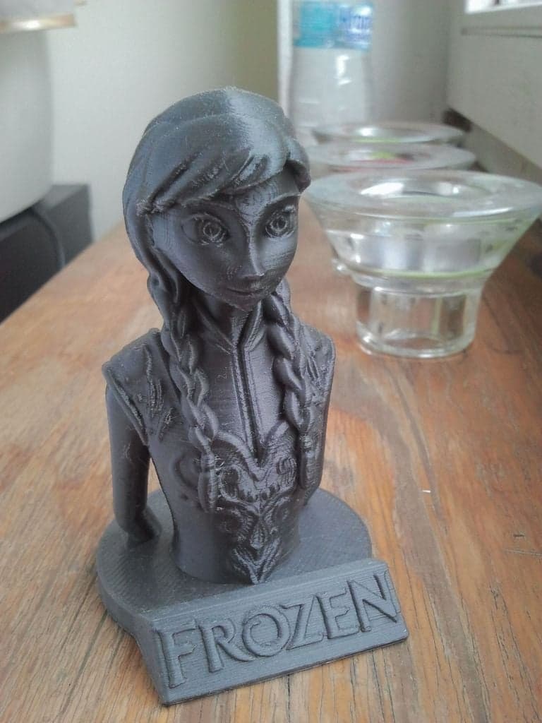 Бюст с логотипом Frozen Anna