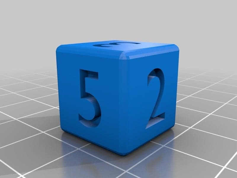 Набор кубиков (d4, d6, d8, d10, d12, d20)