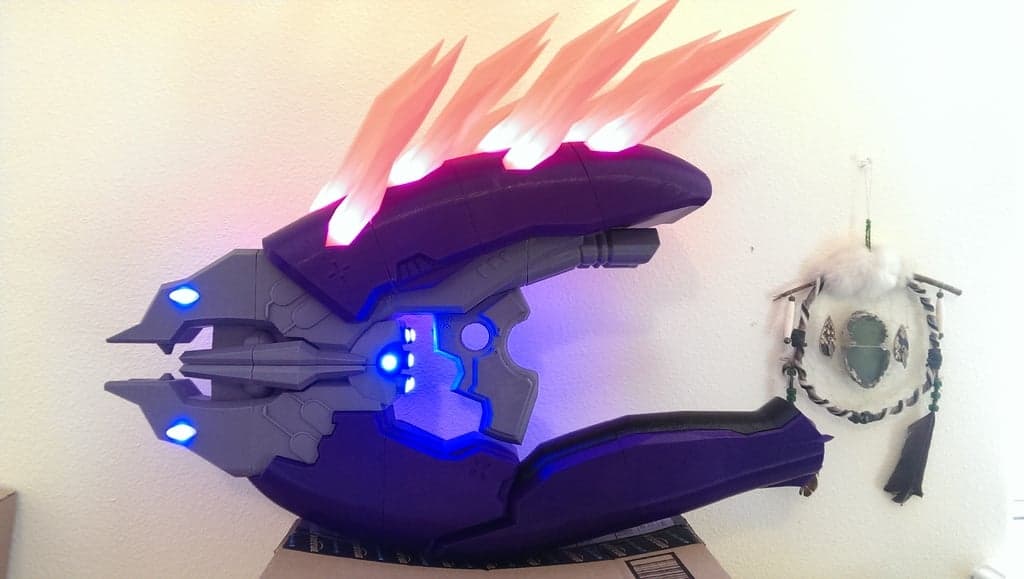 Оружие Halo 4 Needler с файлами .Slt